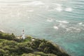 Diamond Head Lighthouse Honolulu Hawaii Royalty Free Stock Photo